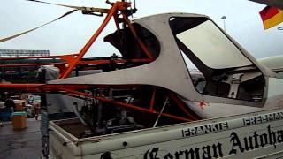 Helicopter powered with a VW aircoold motor  vw gearbox [upl. by Kin270]