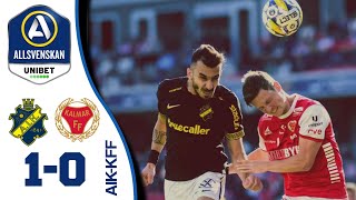 Höjdpunkter Kalmar  AIK 01 Allsvenskan [upl. by Dorwin]