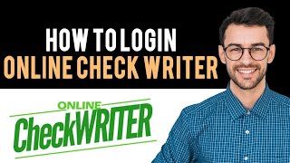 ✅ How to Create Online Check Writer Account Full Guide [upl. by Pubilis]