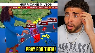 IM LEAVING Hurricane Milton is Getting Worse Actual Footage [upl. by Elleinahc]