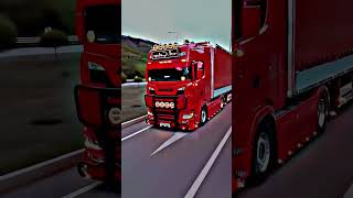 Scania super truck exterior scanias730 interior V8 truckbeautiful heavy truck trailer Europe👉🩶🩵👈 [upl. by Tennies281]