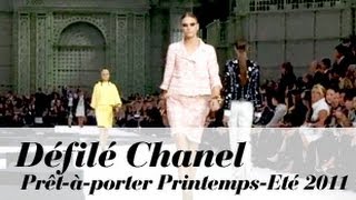 Défilé Chanel prêtàporter printempsété 2011 [upl. by Ainolopa]