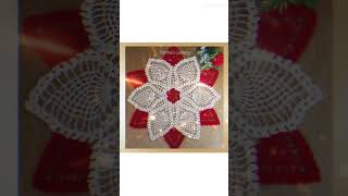 😍❤️ handmadewithlove art tablemate crochet tablecover madewithlove tableart [upl. by Briscoe]