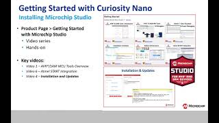 Curiosity Nanoの使い方 Microchip Studio [upl. by Xonel]