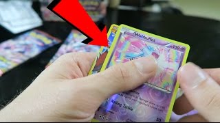 BEST BOX EVER Epic Secret Rare Pull  Opening THE BEST Pokemon BREAKThrough Booster Box [upl. by Atinet]