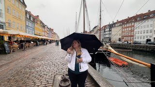 COPENHAGEN DENMARK 5HR LAYOVER  NYHAVN [upl. by Nessah350]