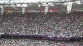 London 2012 Olympic Games mens discus medal ceremony [upl. by Towney]