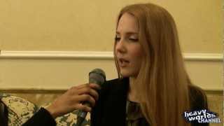 Simone Simons Epica Interview ENG  Heavyworldscom [upl. by Ythomit839]