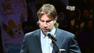 Peter Forsberg 21 Jersey Retirement [upl. by Rozanna365]