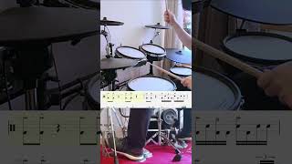 ZITTI E BUONI  Måneskin drums music shorts [upl. by Adnovahs]