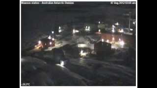 Live cam from Mawson Station Antarctica Tracking the unknown [upl. by Hebbe350]