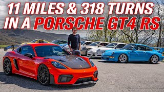 Driving The Dragon Porsche GT4 RS  318 Turns in 11 Miles  Henry Catchpole  The Drivers Seat [upl. by Lillis]