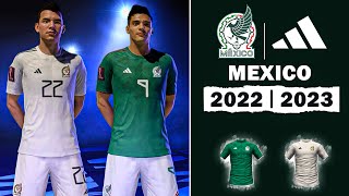 Mexico World Cup 2022 Kit FIFA22 Kit Mod [upl. by Nagap]