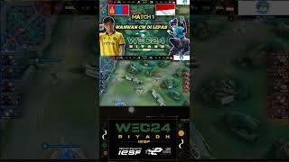 Mongolia vs Indonesia GAME 1 IESF World Esports Championship 2024  WanWan Cw Di Lepas  NOURA [upl. by Venu]