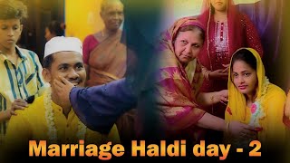 Marriage Haldi Day 2  Vlogs  Mabu Crush [upl. by Sedgewick72]