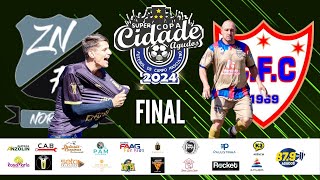 SUPER COPA CIDADE DE AGUDOS  NORTE X CAÇULA  FINAL  10112024 [upl. by Margo]