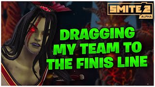 DRAGGING MY TEAM TO THE FINISH LINE  IZANAMI SMITE 2 [upl. by Esiole]