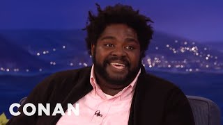 Ron Funches Was A Junk Food Scientist  CONAN on TBS [upl. by Adin]