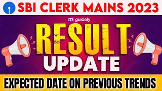 SBI Clerk Mains 2023 Result Update  SBI Clerk Mains Expected Result Date [upl. by Domingo]