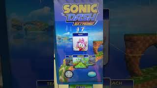 Playing Sonic Dash Extreme at the Arcade cuz I’m Bored [upl. by Aracal]