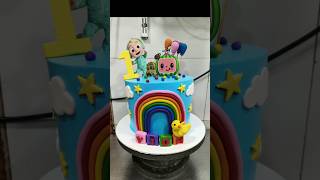 Fondant rainbow cake cakedecorating youtube ytshorts shortvideo cake oasis [upl. by Sexton]