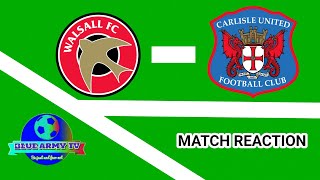 Walsall 31 Carlisle United [upl. by Khoury]