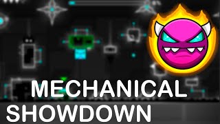 Mechanical Snowdown 100  Geometry Dash [upl. by Calvano]