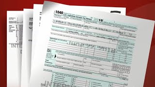 Government debuts new postcardsized 1040 income tax form [upl. by Frazier]