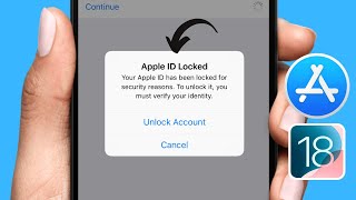 How to Fix quotYour Apple ID Has Been Locked For Security Reasonsquot on iPhone iOS 18 [upl. by Ahsien]