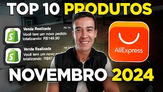 Dropshipping 10 Produtos para Vender em Novembro de 2024 na sua Loja Virtual [upl. by Intihw]