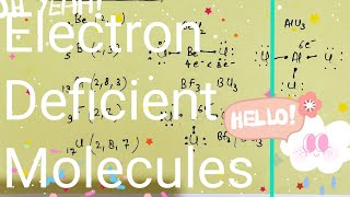 Electron Deficient Molecules Hypovalent Molecules Lewis Theory Exception Chemistry Chemical Bonding [upl. by Nnaillij]