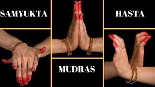 Samyukta Hasta Mudras Double Hand Gestures with Shloka  Classical Dance lessons part 2 [upl. by Ajoop]