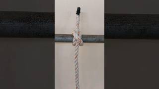 CLOVE HITCH shortvideo short knottying [upl. by Vtehsta]