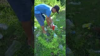 Bushcraft Skills Clean The Environment Useful in Forest bushcraft outdoor forest camping simple [upl. by Robbert]