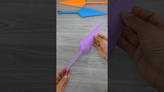 Awesome paper Kunai  Easy paper crafts origami DIY [upl. by Rhett232]