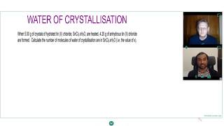 WATER OF CRYSTALLISATION QUESTIONS [upl. by Aihsas157]