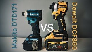 New Dewalt DCF850 vs Makita DTD171 [upl. by Elleivap]