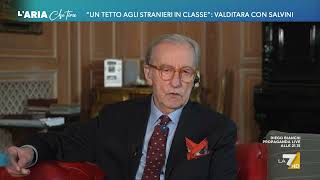 Vittorio Feltri sul post dello sgrammaticato ministro Valditara quotNon si capisce niente ma si [upl. by Liagaba]