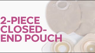 Application of a ClosedEnd TwoPiece Ostomy Pouching System [upl. by Padegs]