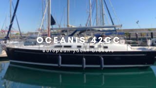 Beneteau Oceanis 42CC for sale from 2003  New Sails [upl. by Ahsinrad]