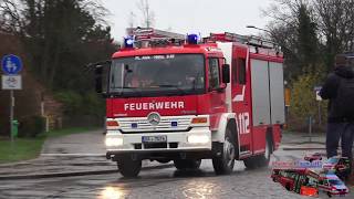 Feuerwehr AlsbachHähnlein auf Einsatzfahrt 4x FF Alsbach  3x FF Hähnlein [upl. by Yeslah]