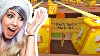 Lucky Block Challenge  Minecraft with SabrinaBrite  TeraBrite Games [upl. by Zantos]