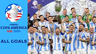 Copa America 2024  All Goals [upl. by Chalmer]