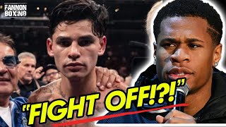 BAD NEWS GERVONTA DAVIS BLOCKS DEVIN HANEY VS RYAN GARCIA FIGHT DEVIN STILL DEMAND CONTRACT SENT [upl. by Tloc]