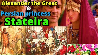 Alexander the Great amp Persian princess Stateira  alexanderthegreat stateira Persian Women iran [upl. by Ahtelrac]