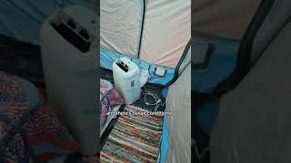 Quick EzUp Camping Cube Tent Tour [upl. by Yevre]