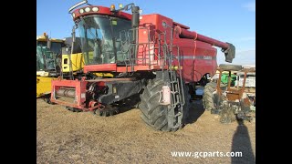 7010 Case IH Flagship Combine Gratton Coulee Salvage Yard  Used amp Rebuilt Ag Equip amp Parts [upl. by Elwaine]