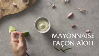 Sauce signature  Mayonnaise façon Aïoli [upl. by Swainson]