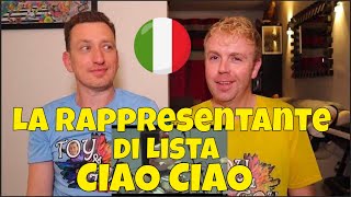 SANREMO 2022  REACTION  LA RAPPRESENTANTE DI LISTA  CIAO CIAO [upl. by Ashil]