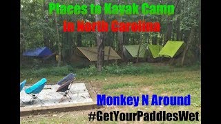 Kayak Camping Places In North Carolina Episode 2 Yadkin River [upl. by Asus38]